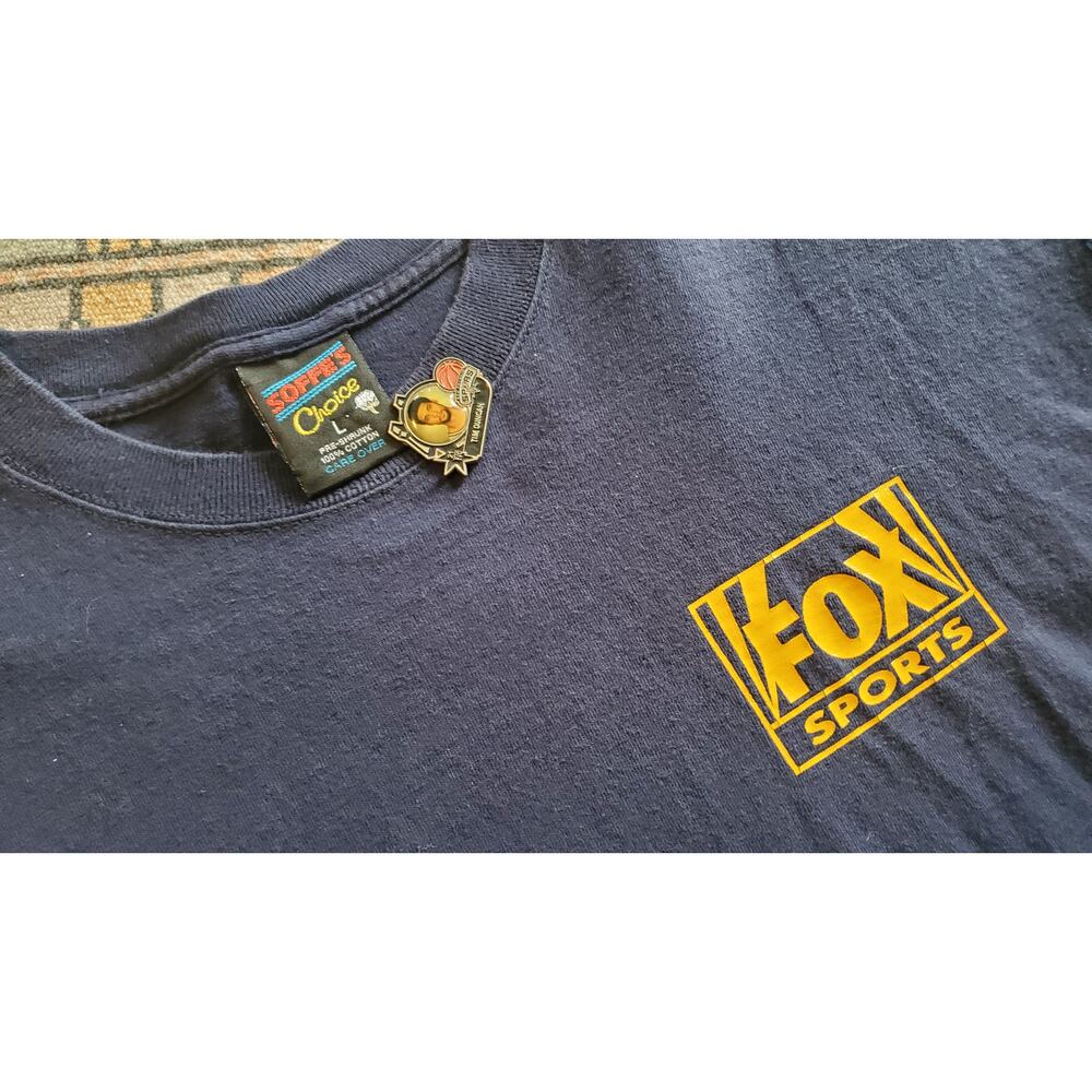 Vintage Fox Sports Blue Soffe's Choice Shirt Large